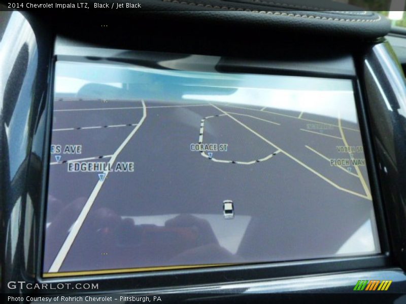 Navigation of 2014 Impala LTZ
