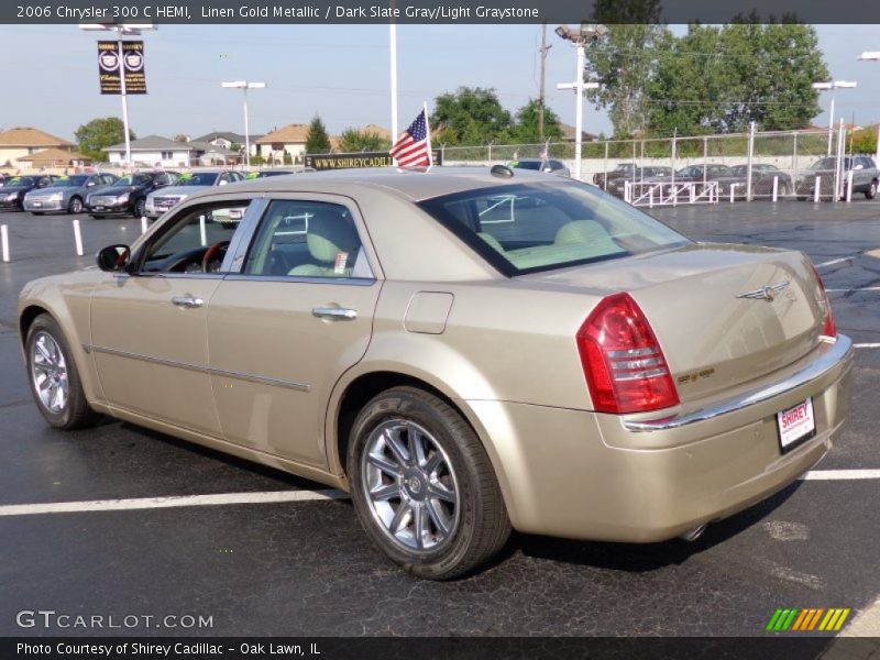 Linen Gold Metallic / Dark Slate Gray/Light Graystone 2006 Chrysler 300 C HEMI