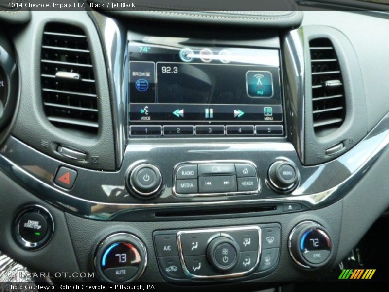 Controls of 2014 Impala LTZ