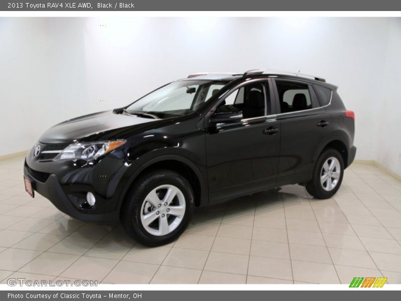 Black / Black 2013 Toyota RAV4 XLE AWD