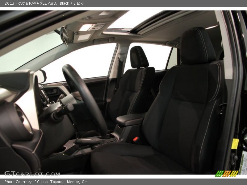 Black / Black 2013 Toyota RAV4 XLE AWD