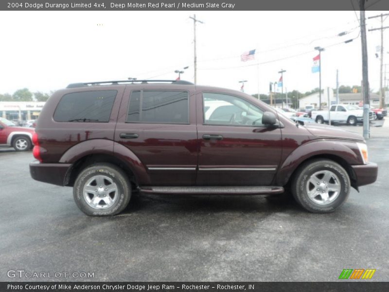 Deep Molten Red Pearl / Medium Slate Gray 2004 Dodge Durango Limited 4x4