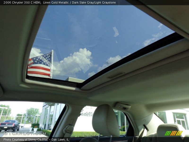 Linen Gold Metallic / Dark Slate Gray/Light Graystone 2006 Chrysler 300 C HEMI