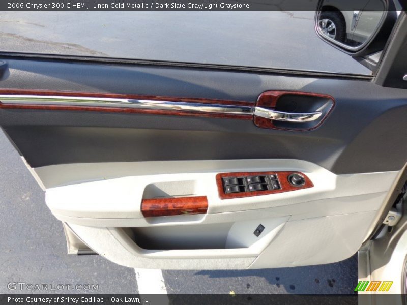 Linen Gold Metallic / Dark Slate Gray/Light Graystone 2006 Chrysler 300 C HEMI