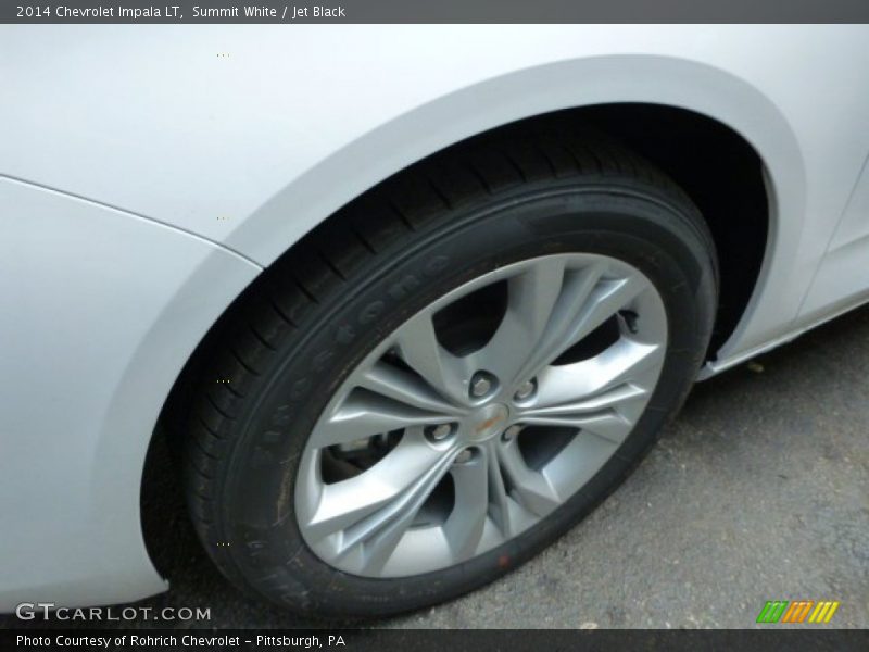 Summit White / Jet Black 2014 Chevrolet Impala LT