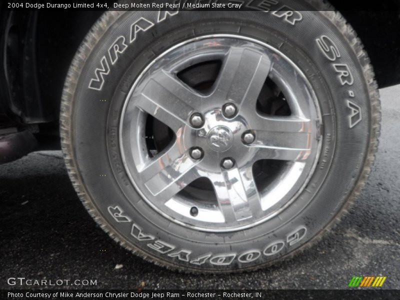 Deep Molten Red Pearl / Medium Slate Gray 2004 Dodge Durango Limited 4x4