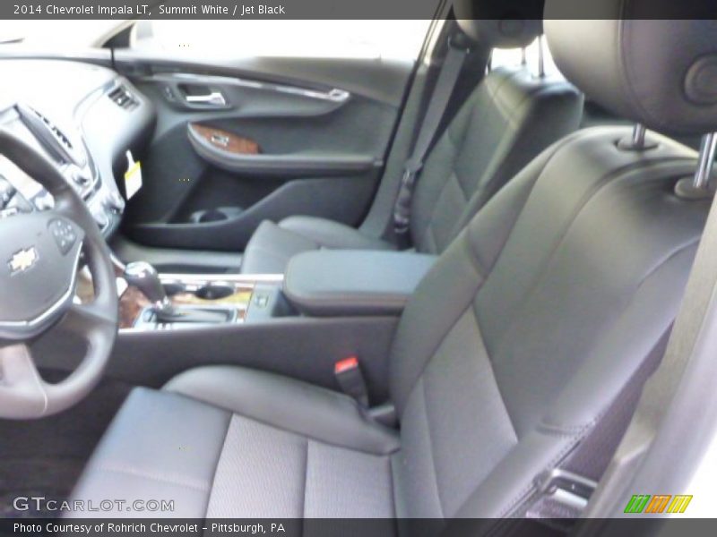 Summit White / Jet Black 2014 Chevrolet Impala LT