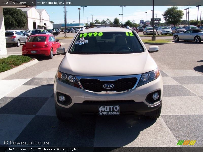White Sand Beige / Beige 2012 Kia Sorento LX
