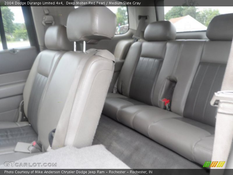 Deep Molten Red Pearl / Medium Slate Gray 2004 Dodge Durango Limited 4x4