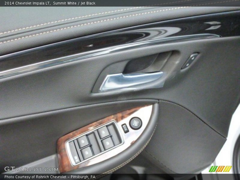 Summit White / Jet Black 2014 Chevrolet Impala LT