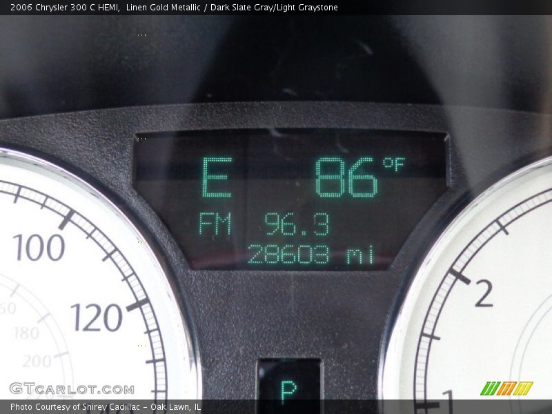 Linen Gold Metallic / Dark Slate Gray/Light Graystone 2006 Chrysler 300 C HEMI