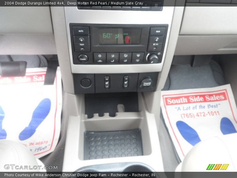 Deep Molten Red Pearl / Medium Slate Gray 2004 Dodge Durango Limited 4x4