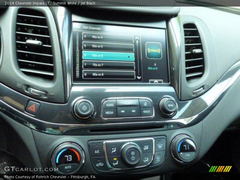 Summit White / Jet Black 2014 Chevrolet Impala LT