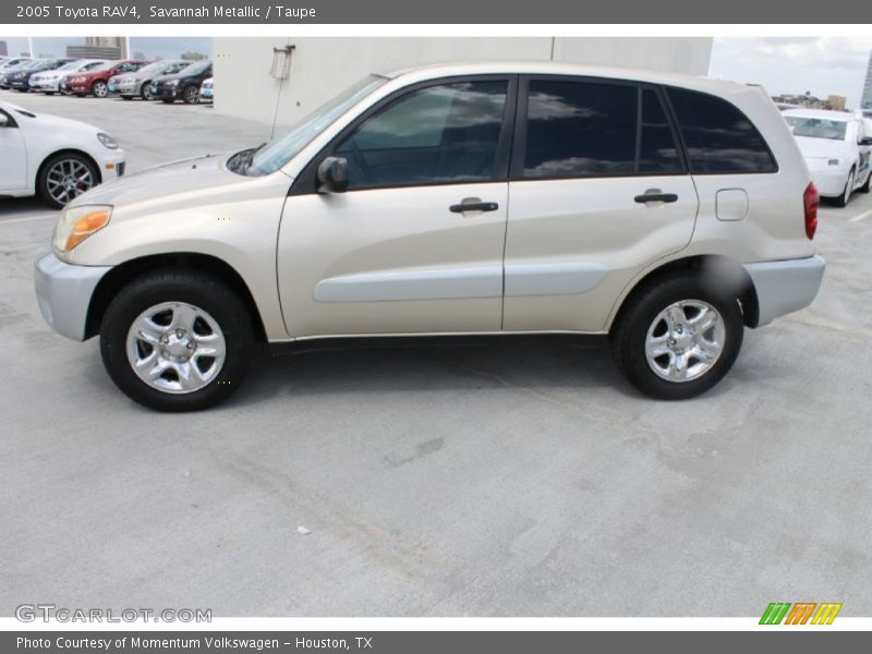 Savannah Metallic / Taupe 2005 Toyota RAV4