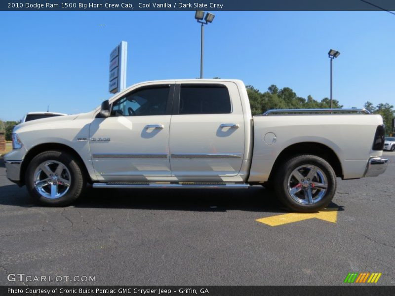 Cool Vanilla / Dark Slate Gray 2010 Dodge Ram 1500 Big Horn Crew Cab