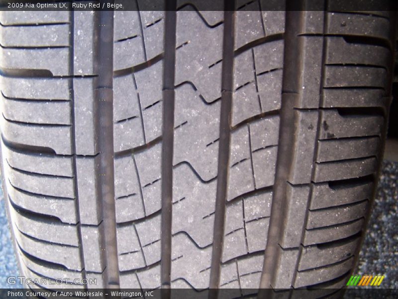 Ruby Red / Beige 2009 Kia Optima LX
