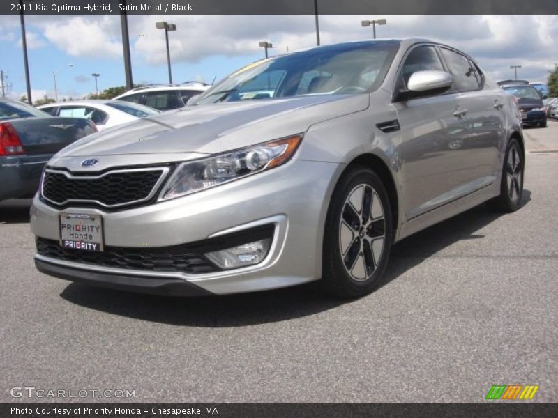 Satin Metal / Black 2011 Kia Optima Hybrid