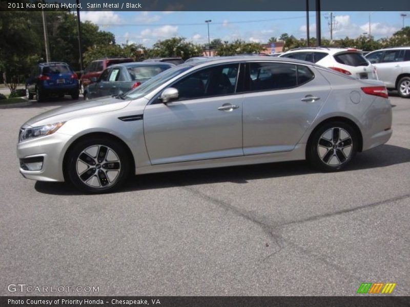  2011 Optima Hybrid Satin Metal