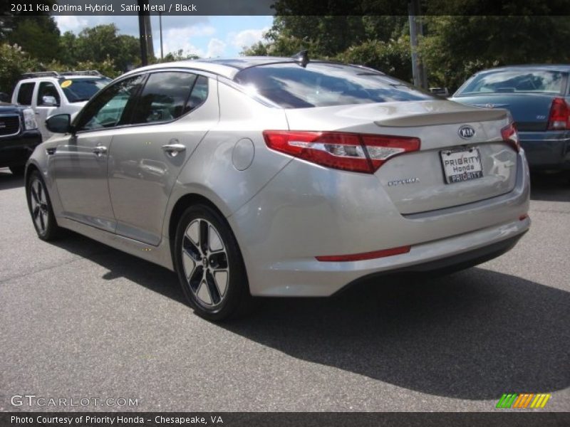Satin Metal / Black 2011 Kia Optima Hybrid