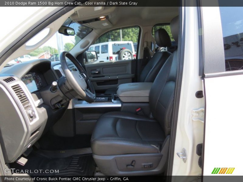 Cool Vanilla / Dark Slate Gray 2010 Dodge Ram 1500 Big Horn Crew Cab