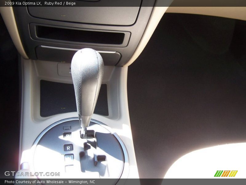 Ruby Red / Beige 2009 Kia Optima LX