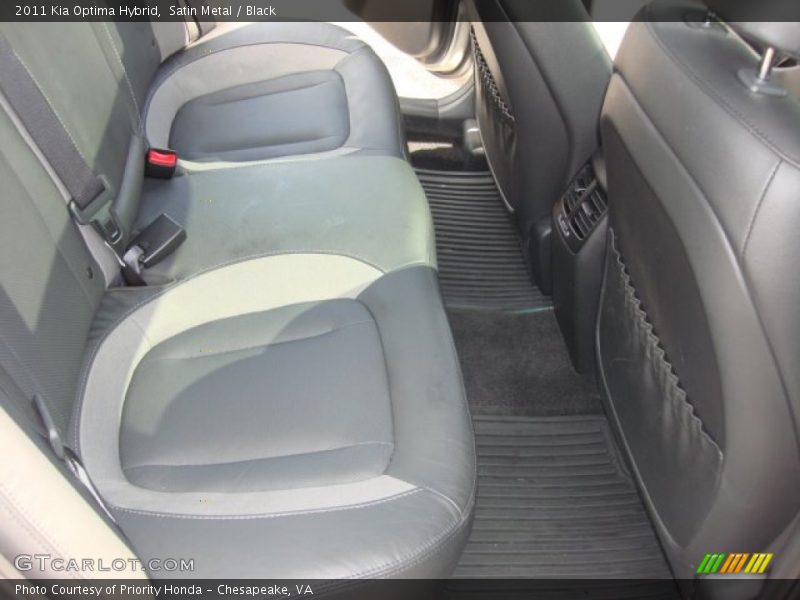Satin Metal / Black 2011 Kia Optima Hybrid
