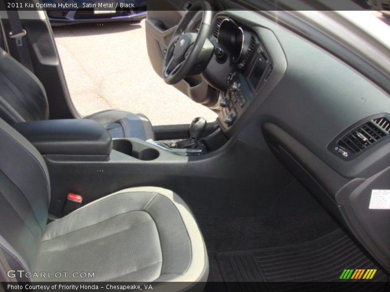 Satin Metal / Black 2011 Kia Optima Hybrid