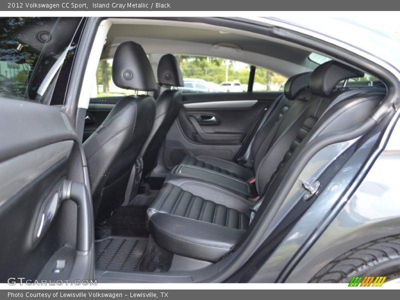 Island Gray Metallic / Black 2012 Volkswagen CC Sport