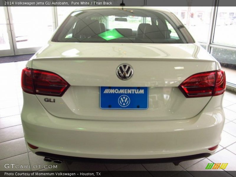 Pure White / Titan Black 2014 Volkswagen Jetta GLI Autobahn
