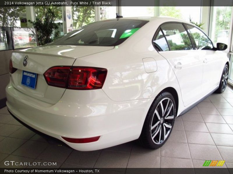 Pure White / Titan Black 2014 Volkswagen Jetta GLI Autobahn