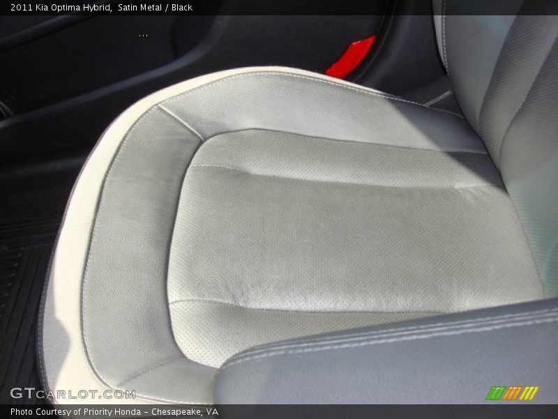 Satin Metal / Black 2011 Kia Optima Hybrid