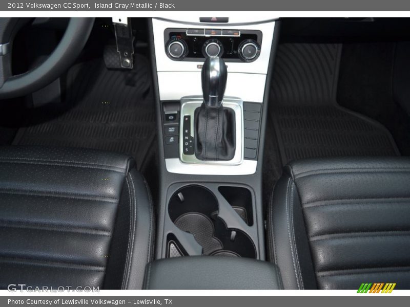 Island Gray Metallic / Black 2012 Volkswagen CC Sport