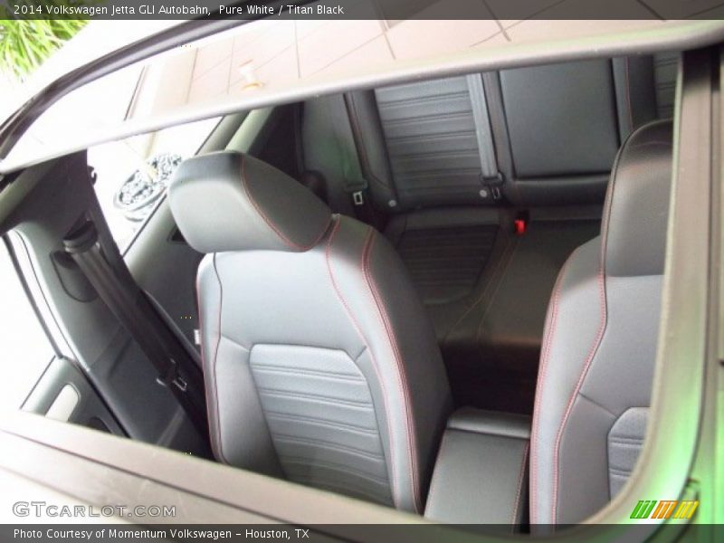 Pure White / Titan Black 2014 Volkswagen Jetta GLI Autobahn