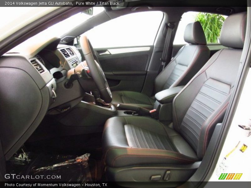 Pure White / Titan Black 2014 Volkswagen Jetta GLI Autobahn