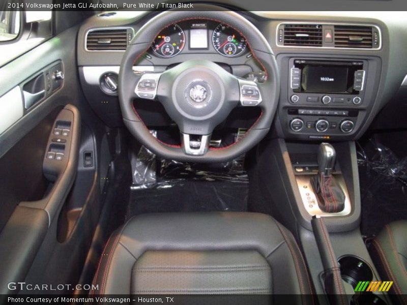 Pure White / Titan Black 2014 Volkswagen Jetta GLI Autobahn