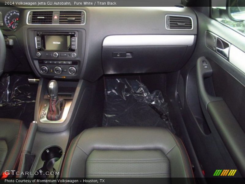 Pure White / Titan Black 2014 Volkswagen Jetta GLI Autobahn