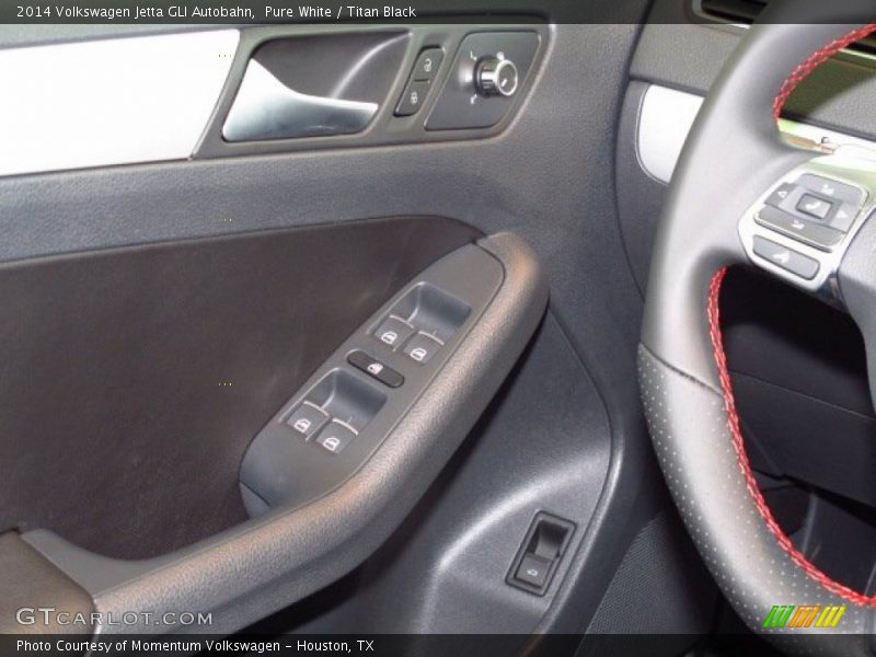 Pure White / Titan Black 2014 Volkswagen Jetta GLI Autobahn