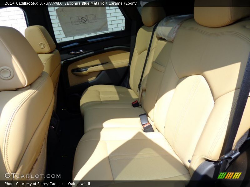 Rear Seat of 2014 SRX Luxury AWD