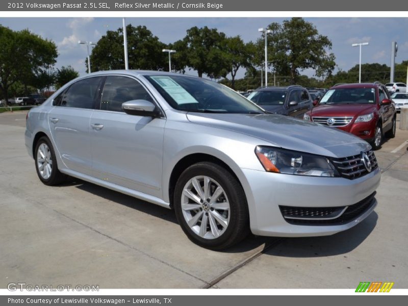 Front 3/4 View of 2012 Passat 2.5L SEL