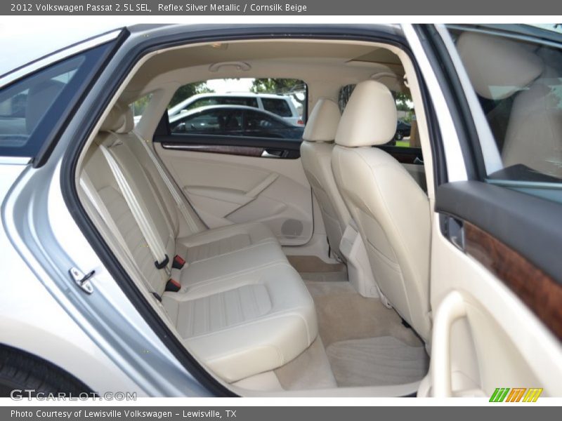 Reflex Silver Metallic / Cornsilk Beige 2012 Volkswagen Passat 2.5L SEL