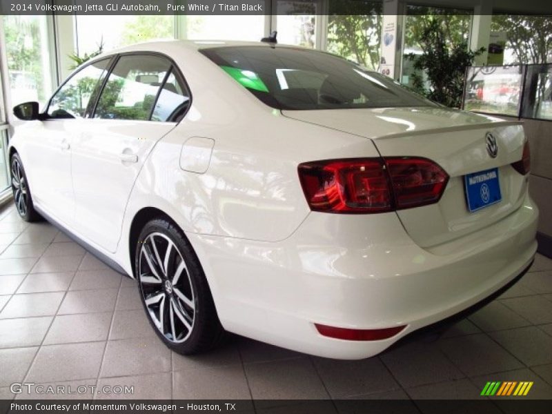 Pure White / Titan Black 2014 Volkswagen Jetta GLI Autobahn