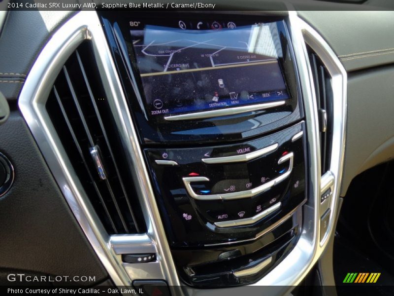 Controls of 2014 SRX Luxury AWD