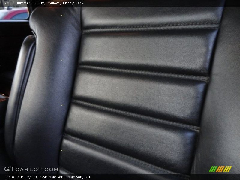 Yellow / Ebony Black 2007 Hummer H2 SUV