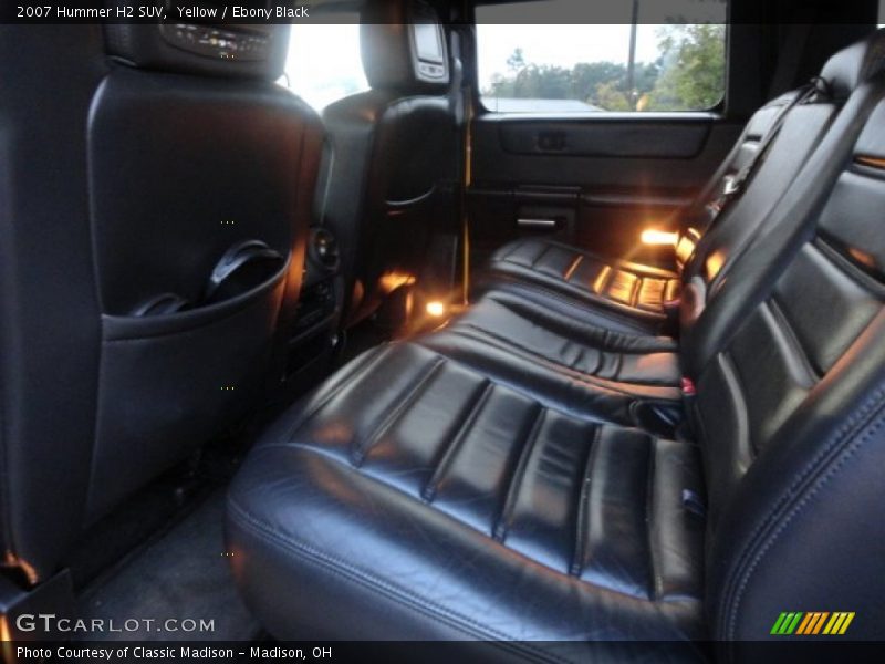 Yellow / Ebony Black 2007 Hummer H2 SUV