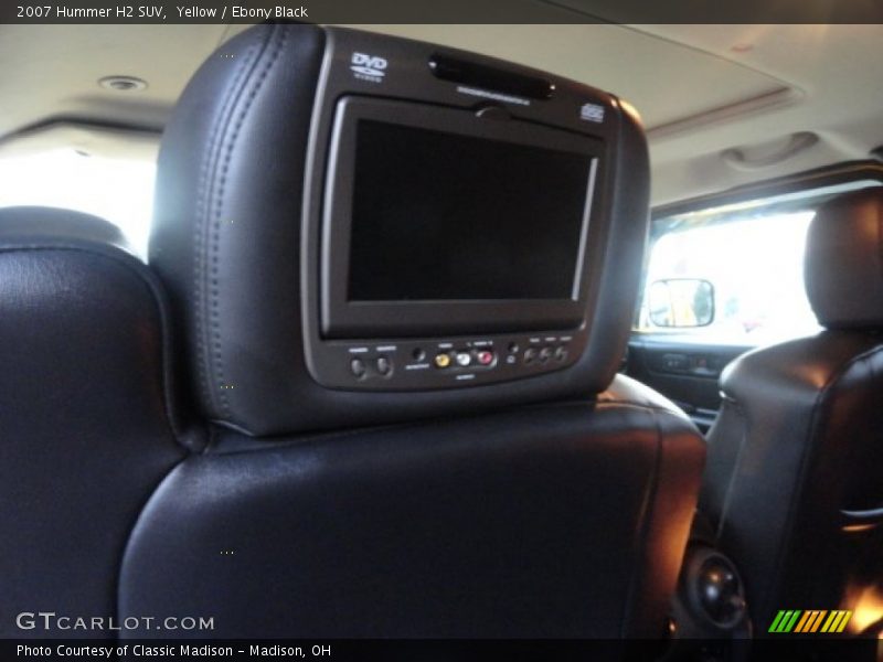 Yellow / Ebony Black 2007 Hummer H2 SUV