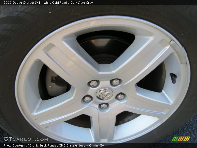 White Gold Pearl / Dark Slate Gray 2010 Dodge Charger SXT