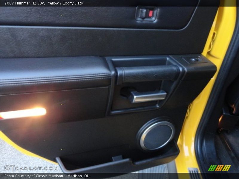 Yellow / Ebony Black 2007 Hummer H2 SUV