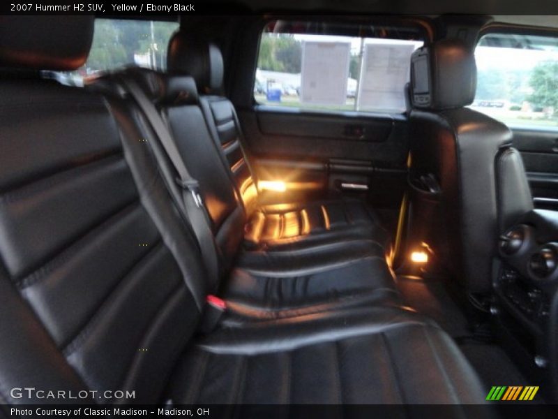 Yellow / Ebony Black 2007 Hummer H2 SUV