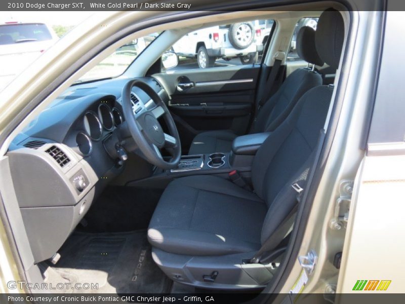 White Gold Pearl / Dark Slate Gray 2010 Dodge Charger SXT