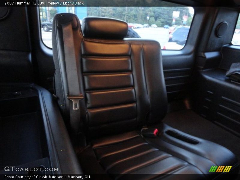 Yellow / Ebony Black 2007 Hummer H2 SUV